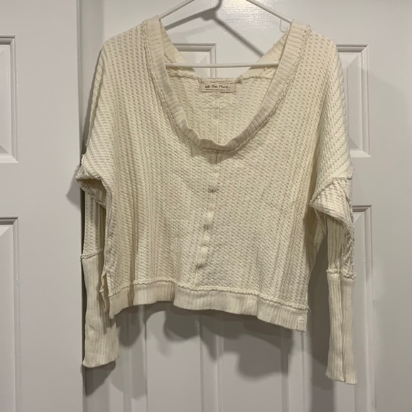 Free People Tops - Free people waffle flannel